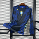 Camisa Seleção Brasileira II Manga Longa - Copa do Mundo 2026