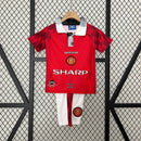 MANCHESTER UNITED I 96/97 CONJUNTO INFANTIL (RETRO)