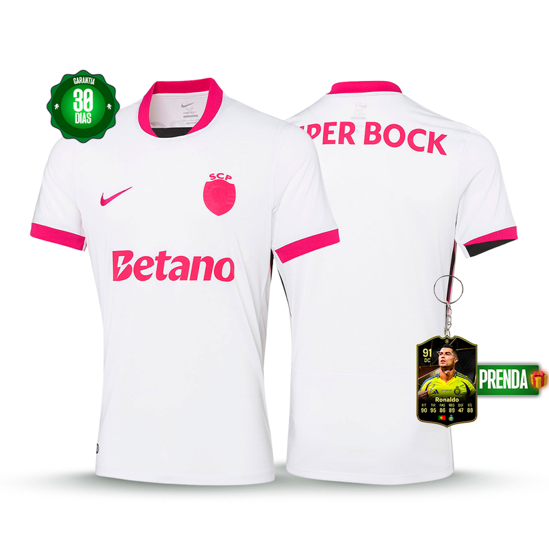 Camisola Sporting Outubro Rosa 2025/26 - LANÇAMENTO! 🦁💖