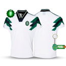 Camisola Sporting Vintage Branca Anos 90 2025/26 - ÚLTIMAS UNIDADES! 🦁💚