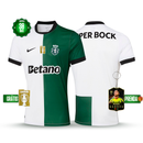 Camisola Sporting Stromp Quarto Equipamento 2025/26 - LANÇAMENTO! 🔥💚