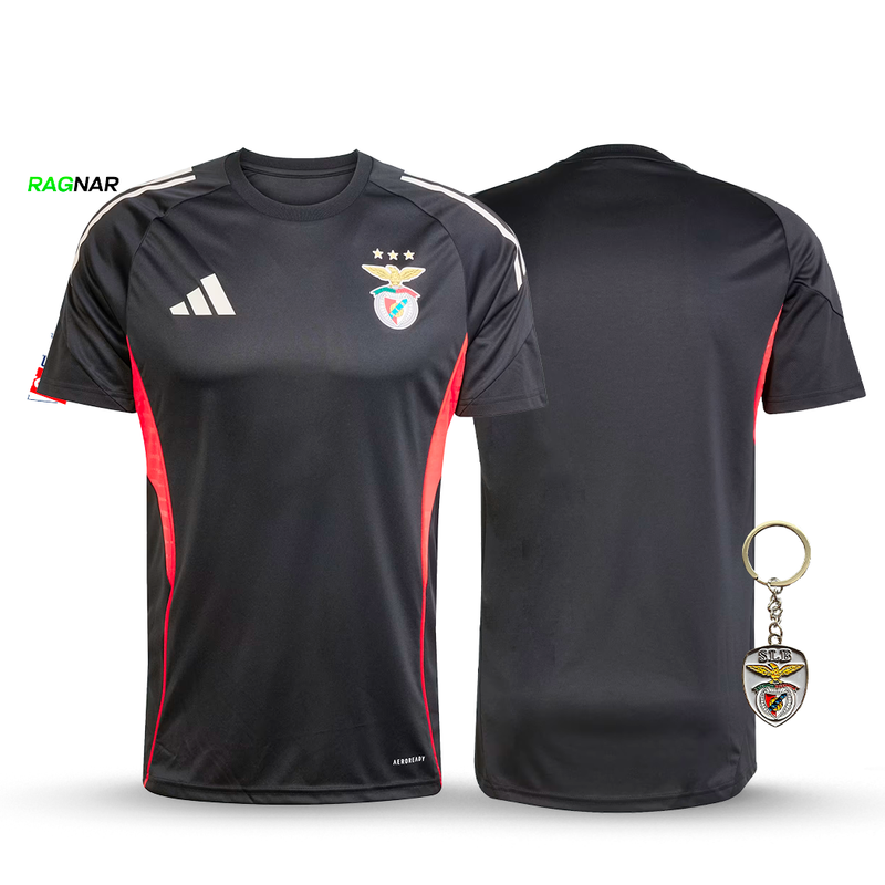Camisola Benfica Treino Preta 2025/26 - ÚLTIMAS UNIDADES! 🔥🦅
