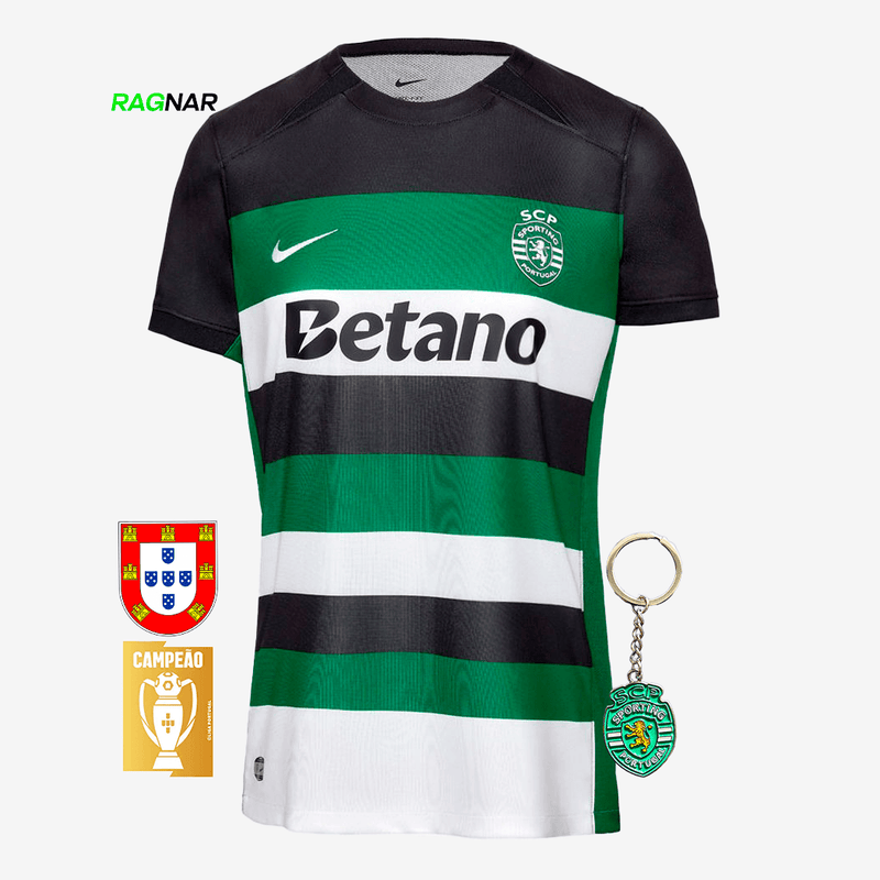 Camisola Feminina Sporting Principal 2024/25 - ÚLTIMAS UNIDADES! 🔥💚
