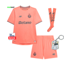 Conjunto Infantil Porto Alternativo Rosa 2025/26 - ÚLTIMAS UNIDADES! 🔥🐉