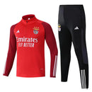Fato de Treino Benfica Vermelho e Preto 2024/25 - 1/2 Zip