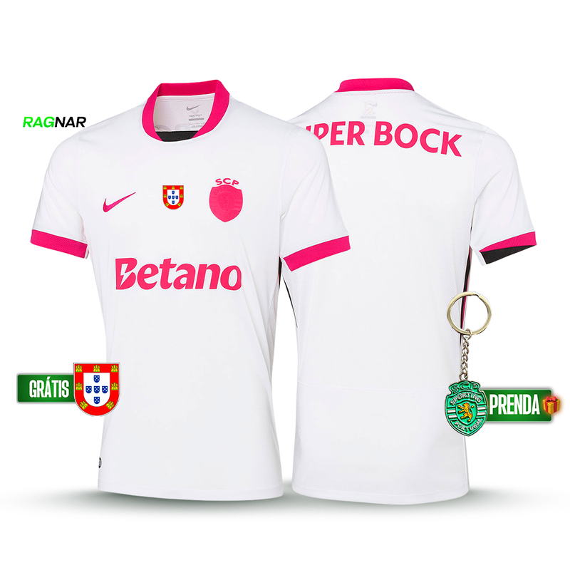 Camisola Sporting Outubro Rosa 2025/26 - LANÇAMENTO! 🦁💖