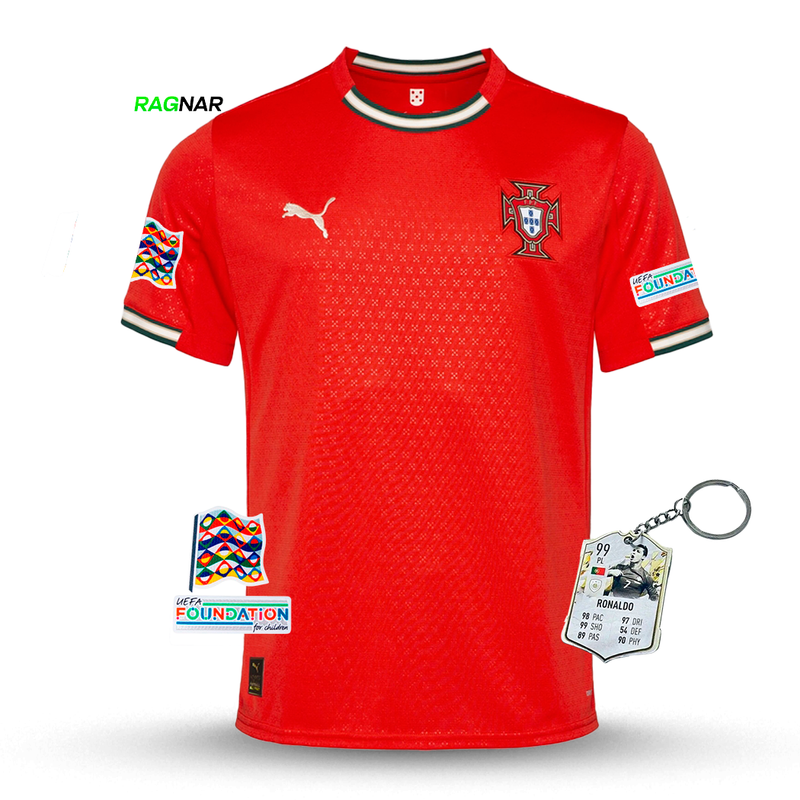Camisola Portugal Principal 2025/26 PUMA - LANÇAMENTO! 🔥🇵🇹