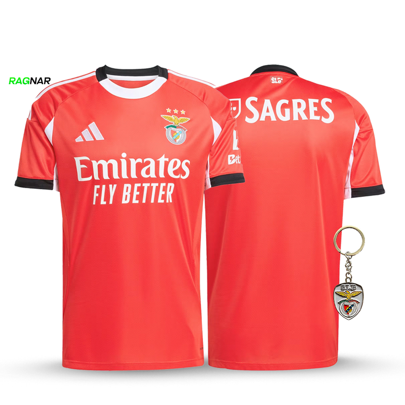 Camisola Benfica Principal 2025/26 - ÚLTIMAS UNIDADES! 🔥🦅