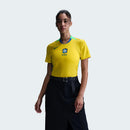 Camisola Brasil Mulher I 2026/27 Adepto Nike feminino - Amarelo