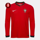 Camisola Portugal Manga Longa Principal 2024/25