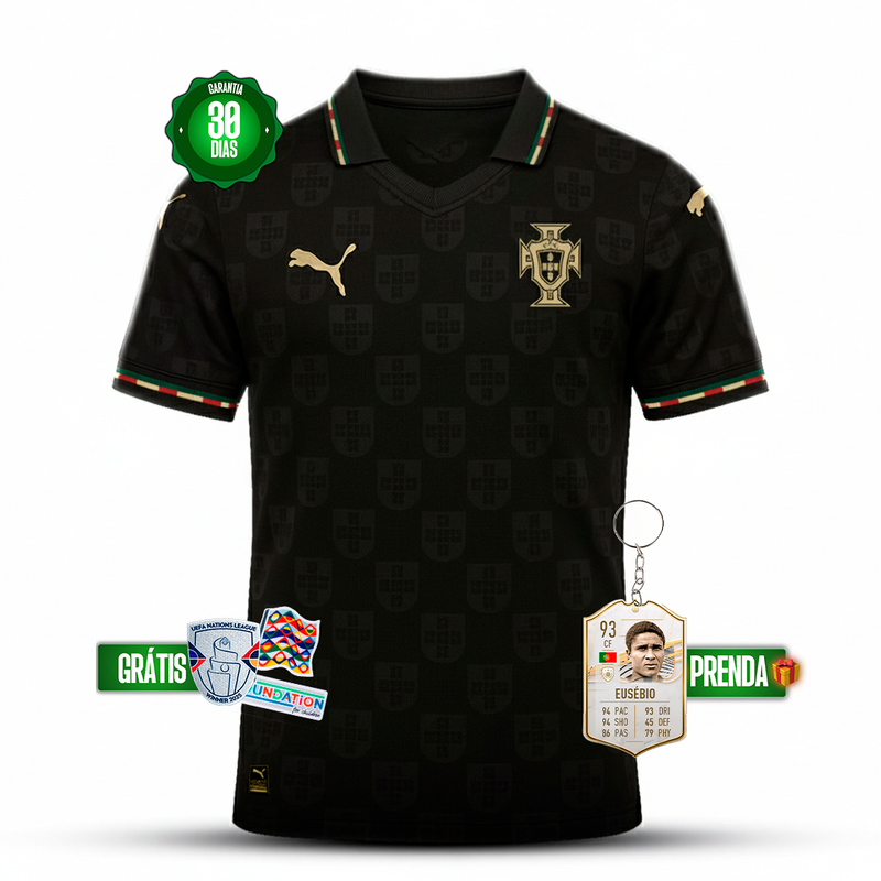 Camisola Portugal Eusébio Edição Especial 2026/27 - LANÇAMENTO! 🔥🇵🇹