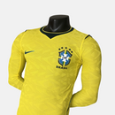 Camisola Seleção Brasil I MANGA LONGA - Copa do Mundo 2026