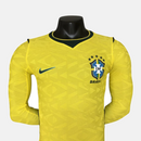 Camisola Seleção Brasil I MANGA LONGA - Copa do Mundo 2026