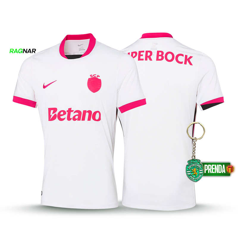 Camisola Sporting Outubro Rosa 2025/26 - LANÇAMENTO! 🦁💖