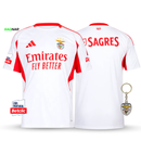 Camisola Benfica Alternativa Branca 2025/26 - ÚLTIMAS UNIDADES! 🔥🦅