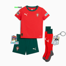 Conjunto Infantil Portugal Principal 2025/26 - LANÇAMENTO! 🔥🇵🇹