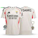 Camisola Benfica Alternativa Bege 2025/26 - ÚLTIMAS UNIDADES! 🔥🦅