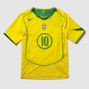 Camisa Brasil Reedição Total 90 Ronaldinho Masculina