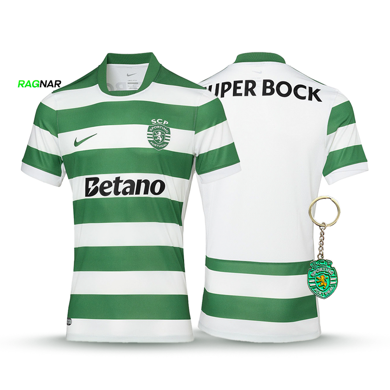 Camisola Sporting Principal 2025/26 - LANÇAMENTO! 🔥💚