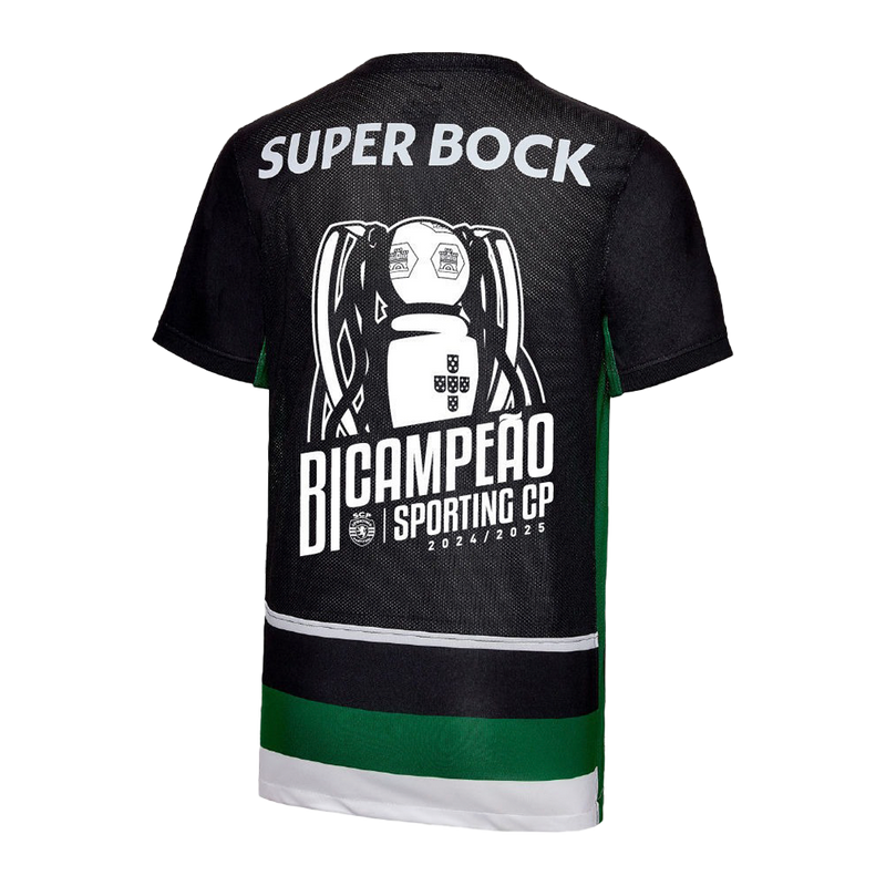 Conjunto Infantil Sporting Principal BICAMPEÃO 2024/25 - MODELO EXCLUSIVO! 🦁🏆