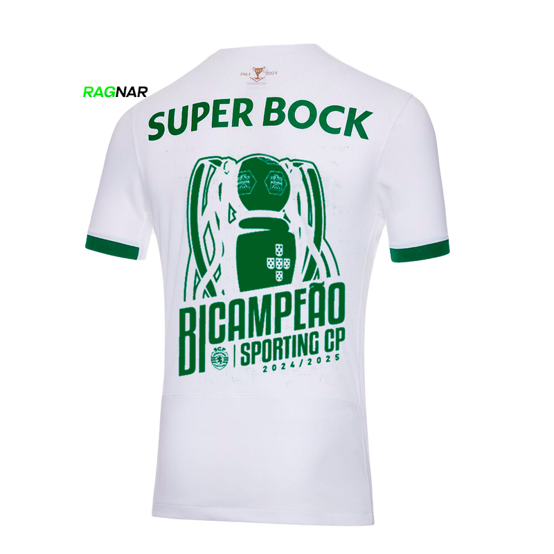 Camisola Sporting Alternativa BICAMPEÃO 2024/25 - MODELO EXCLUSIVO! 🦁🏆